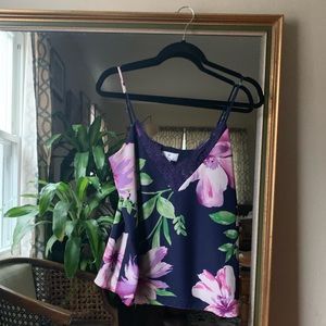 Socialite V-Neck Lace Camisole